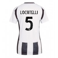 Juventus Manuel Locatelli #5 Fotballklær Hjemmedrakt Dame 2024-25 Kortermet